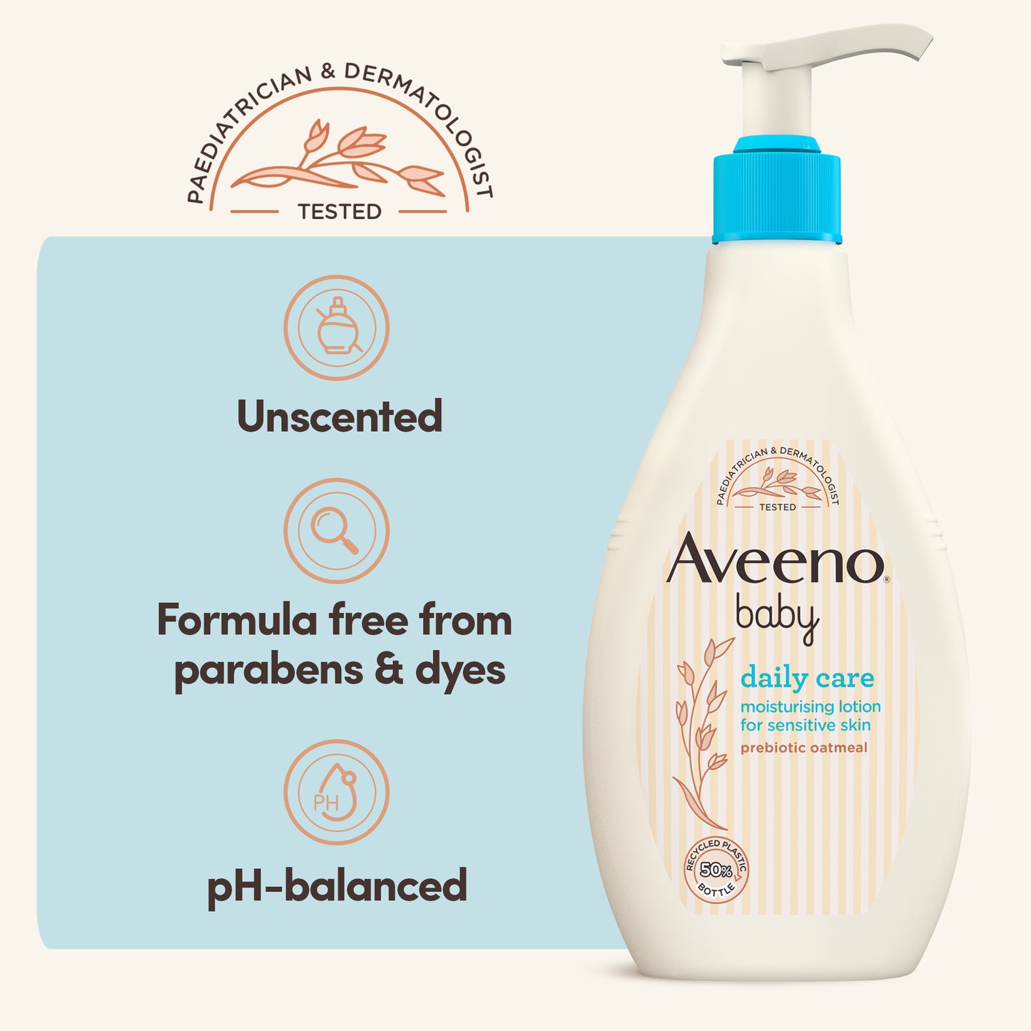 Aveeno Baby Daily Care Moisturising Lotion (250ml)