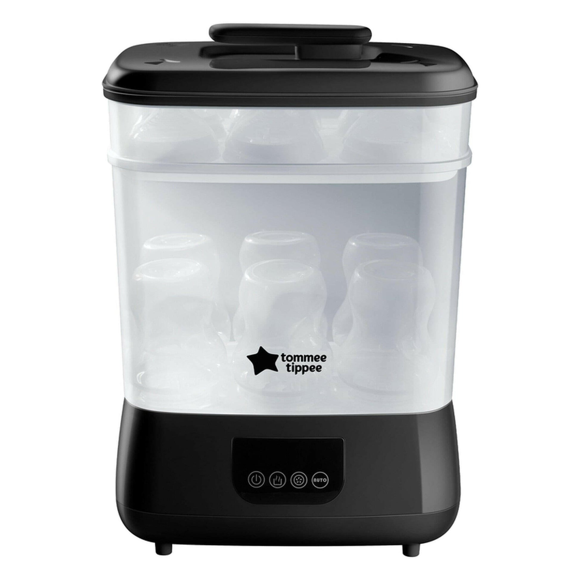 Tommee Tippee Advanced Electric Steam Sterilizer Dryer Black.
