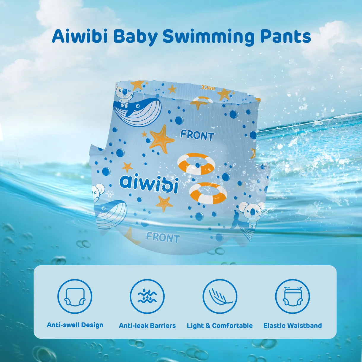 Aiwibi Disposable Baby Swimming Pants