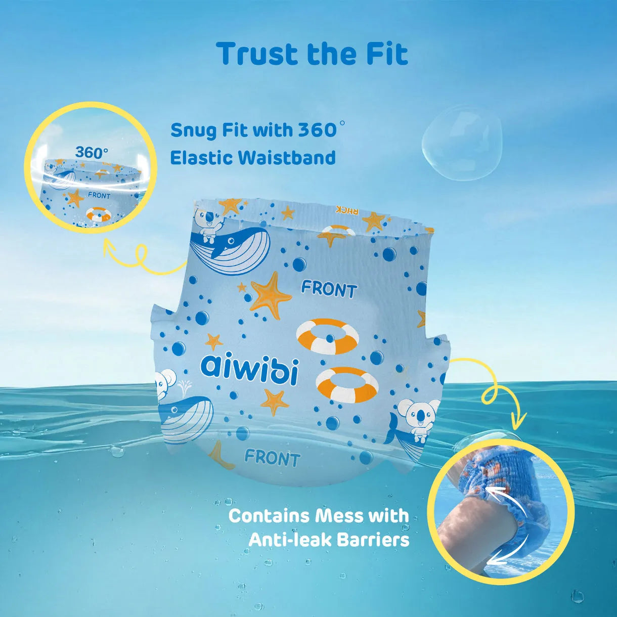 Aiwibi Disposable Baby Swimming Pants