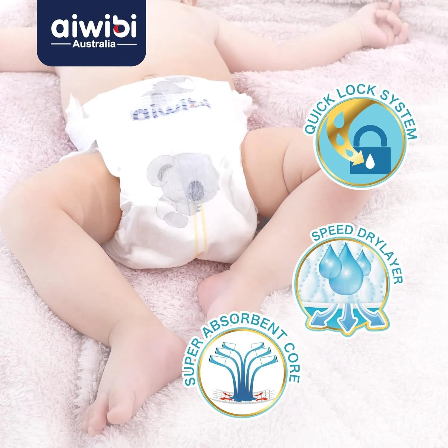 Aiwibi Premium Baby Diapers