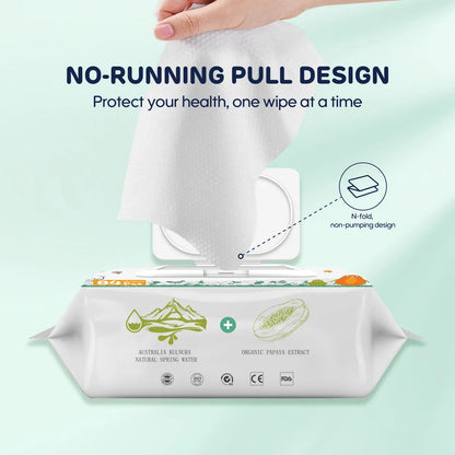 Aiwibi Water Wet Wipes (84 Wipes)
