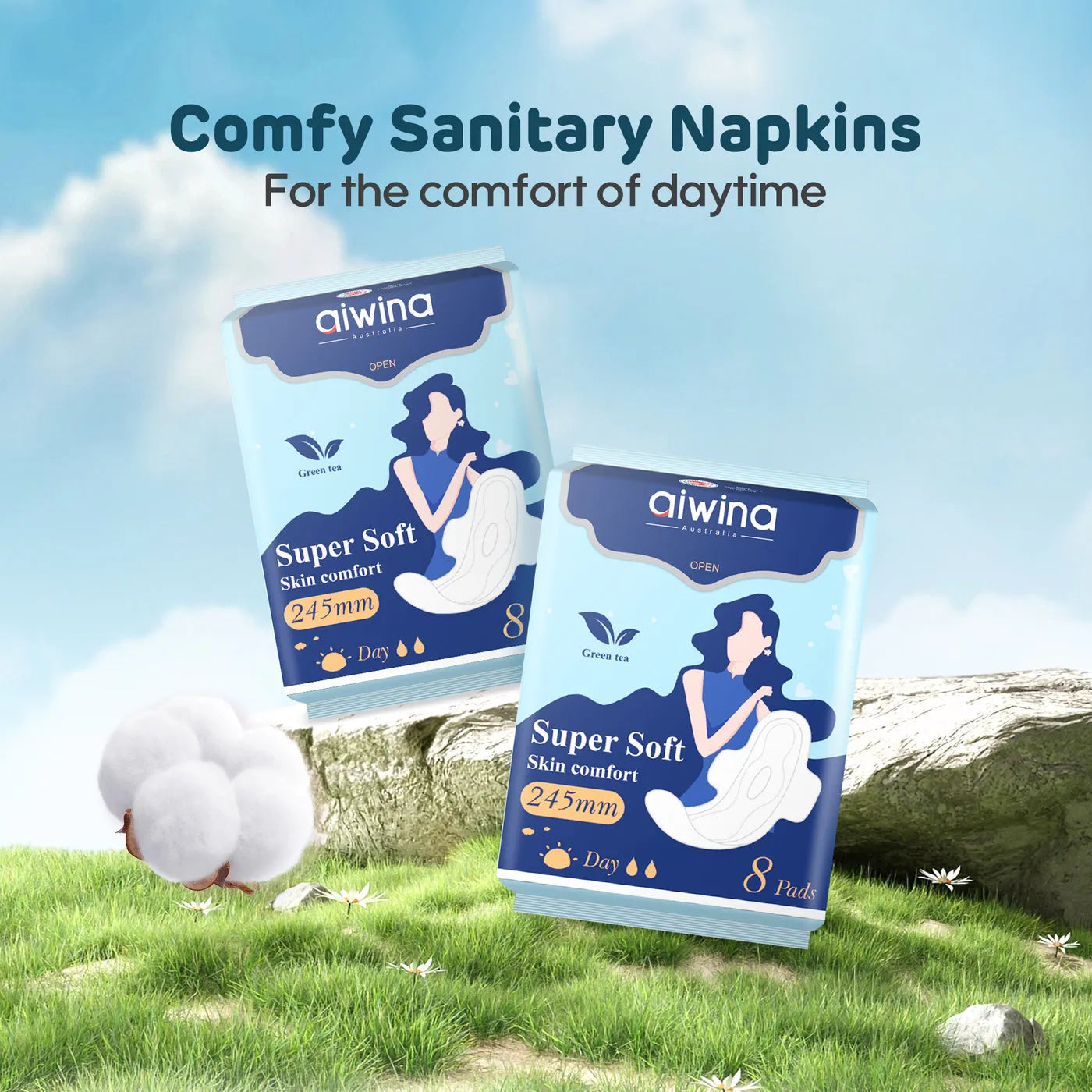 Aiwina Super Soft Sanitary Napkin