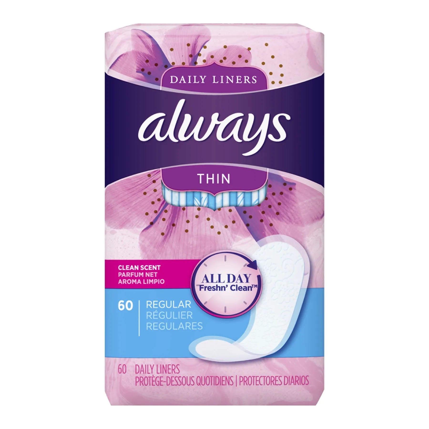 Always Liners Multi Protection Scented (8x60)
