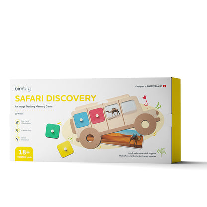 Bimbly Safari Discovery Memory Game