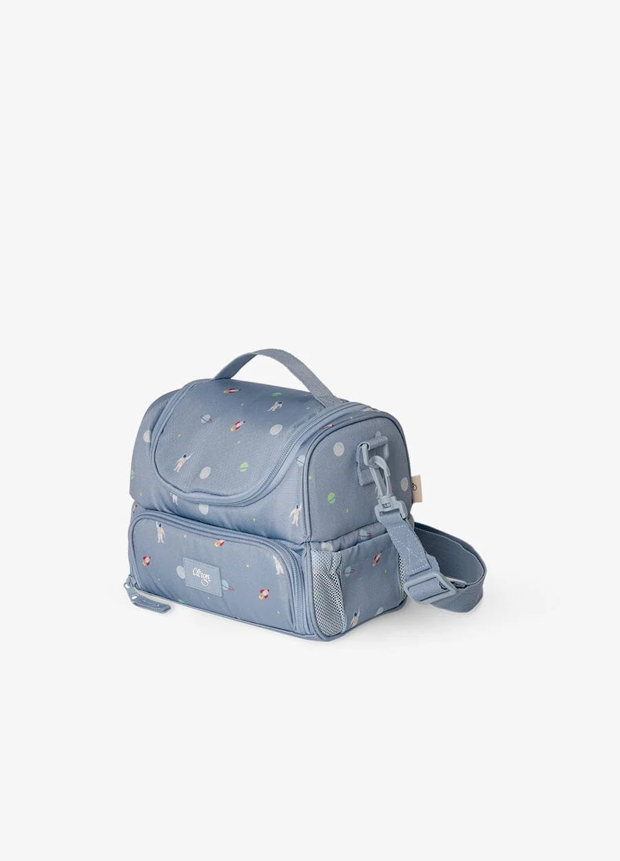 Citron 2 Compartment Insulated Lunch Bag