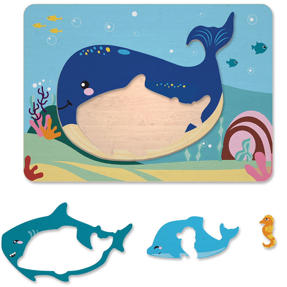 Bimbly Nesting Puzzle Underwater