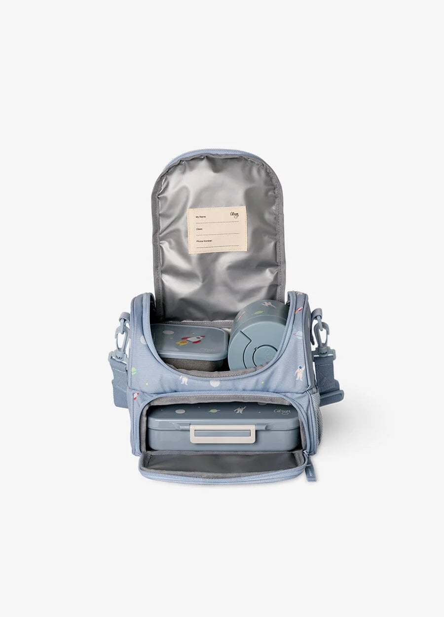 Citron 2 Compartment Insulated Lunch Bag