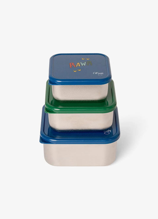 Citron Stainless Steel Stackable Lunchbox