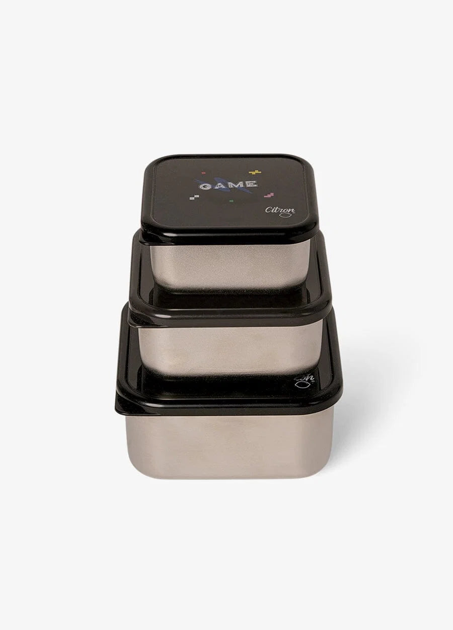 Citron Stainless Steel Stackable Lunchbox
