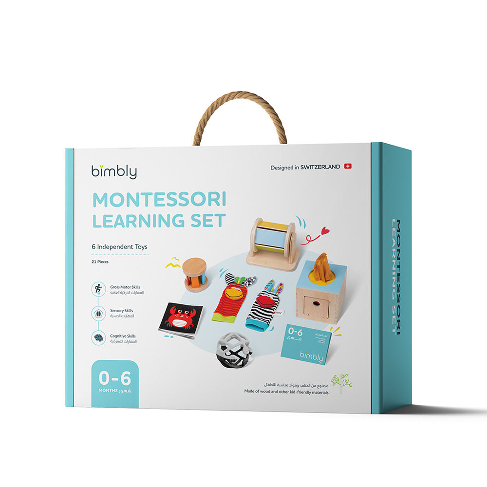 Bimbly Montessori Box The Awakening of Sense (0-6 Months)