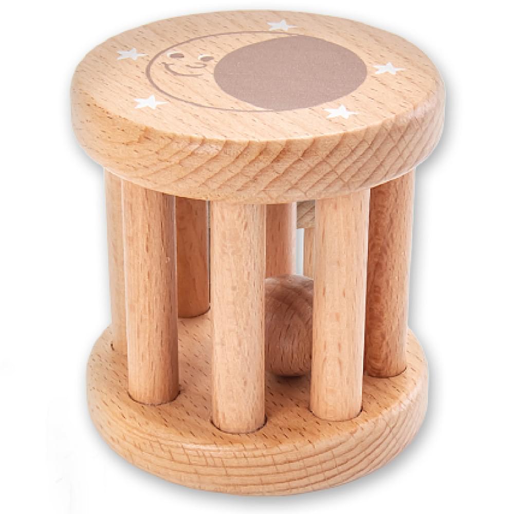 Bumpy Rattle Bimbly Rolling Rattle | Available at Qatar Moms