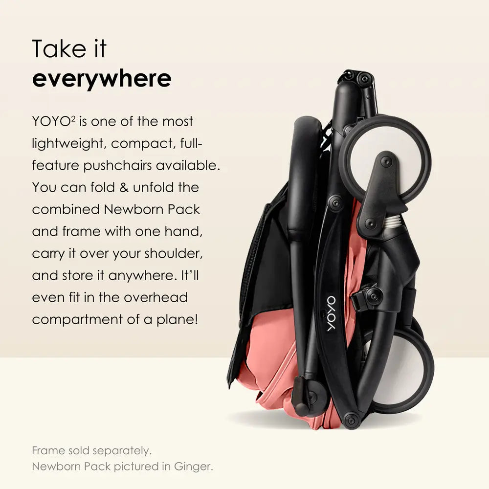 Babyzen YOYO2 Newborn Pack - Black Frame