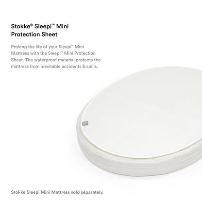 Stokke Sleepi Mini Protection Sheet White