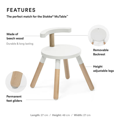 Stokke Mutable Chair V2 White