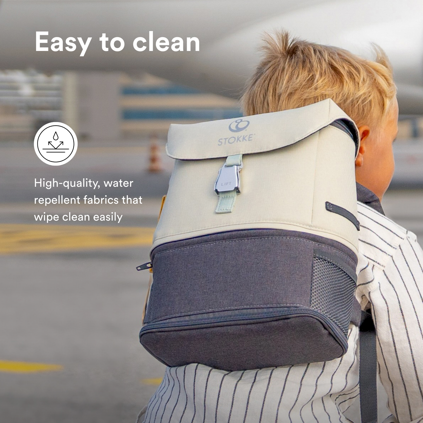 Stokke Jetkids BackPack Moonglow White
