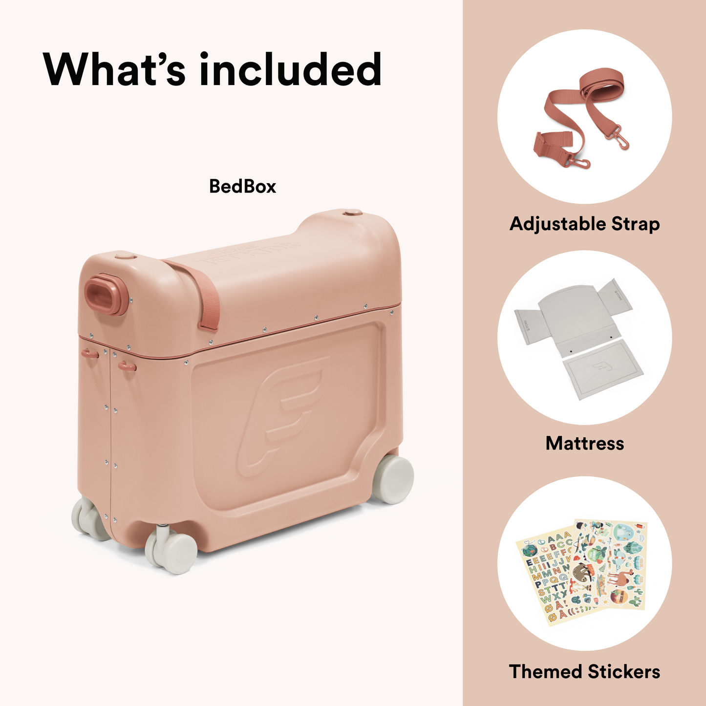 Stokke Jetkids BedBox Coral Pink
