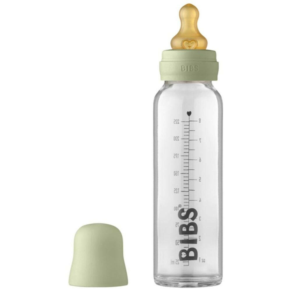 Baby Glass Bottle 225ml by Bibs