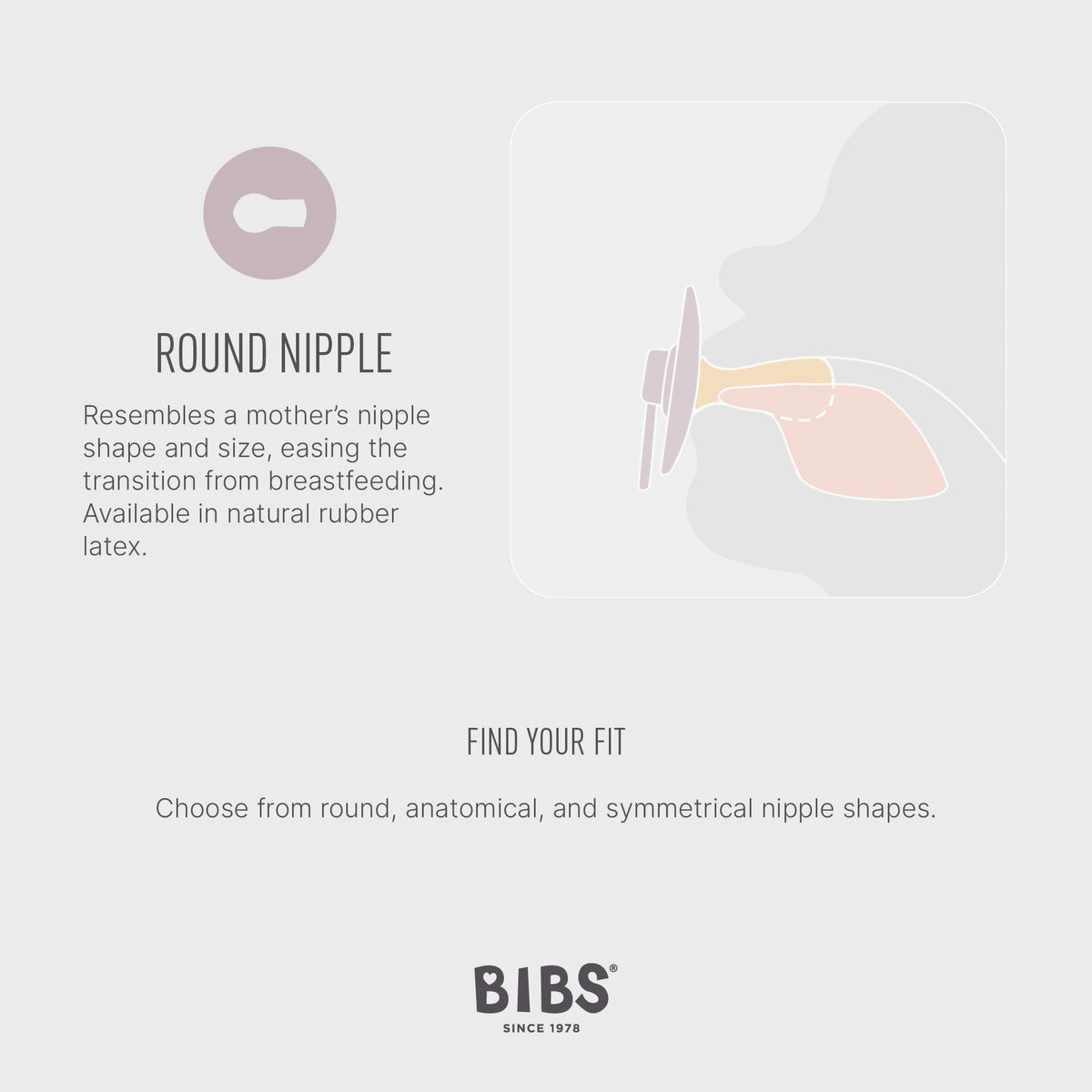 Bibs Pacifier Gift Set (Ivory)
