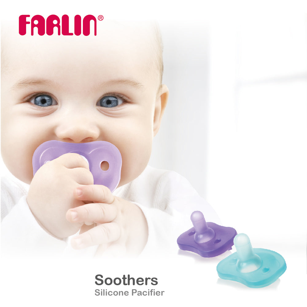 Farlin Silicone Soother Pacifier (6months+)