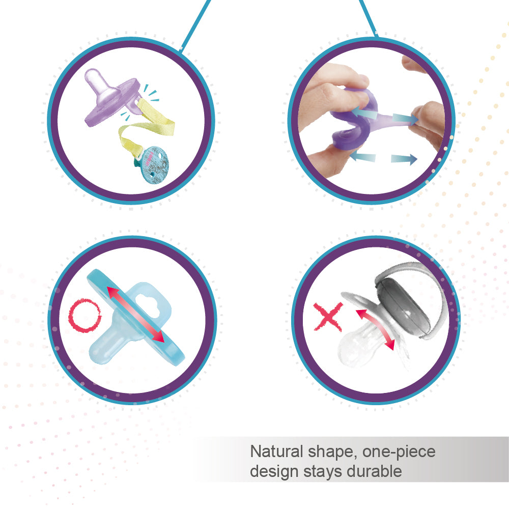 Farlin Silicone Soother Pacifier (6months+)