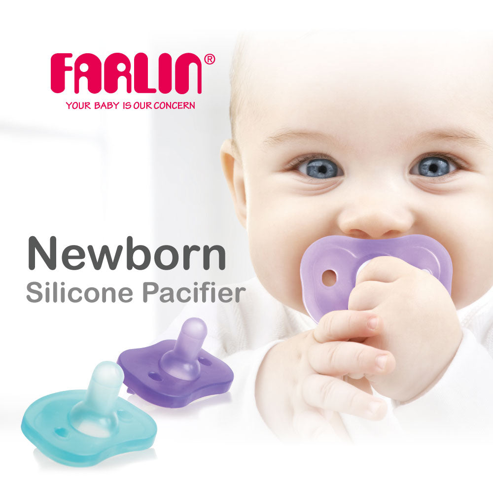 Farlin Newborn Silicone Soother Pacifier (0m+)