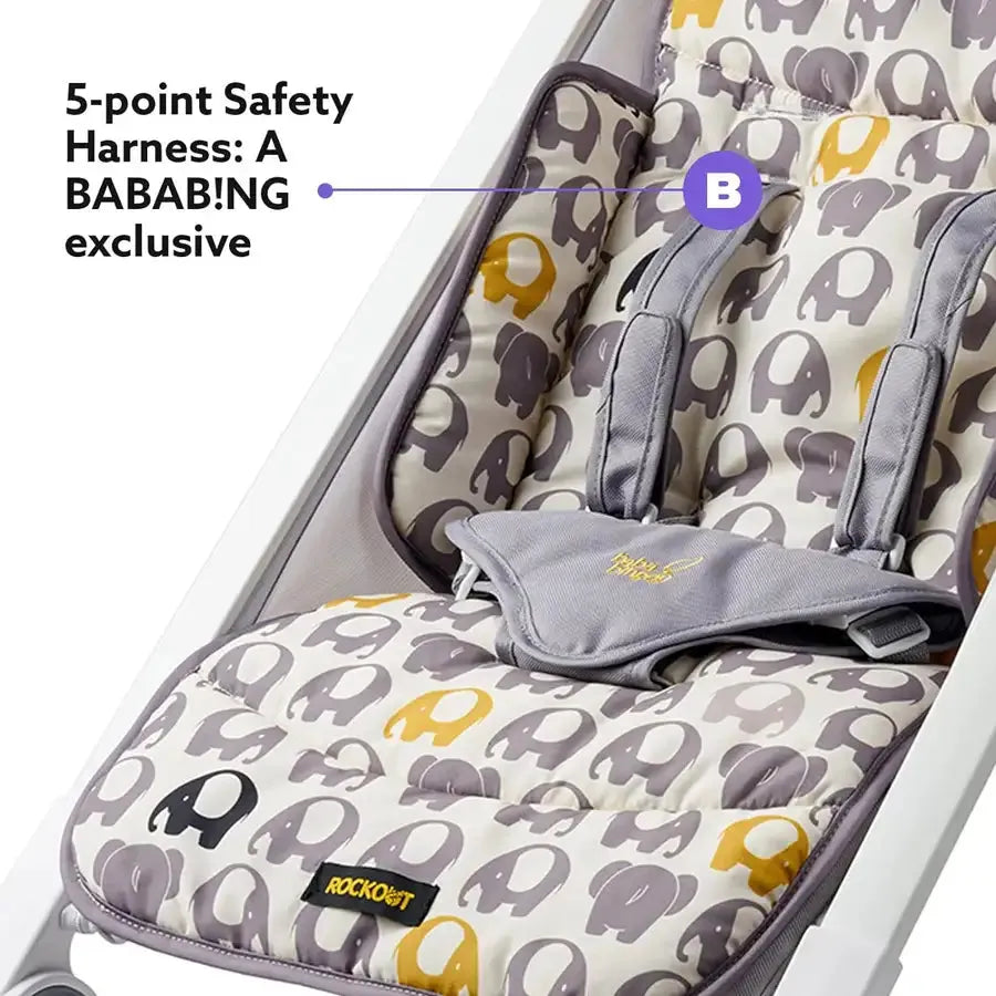 BabaBing Rockout Baby Rocker & Bouncer