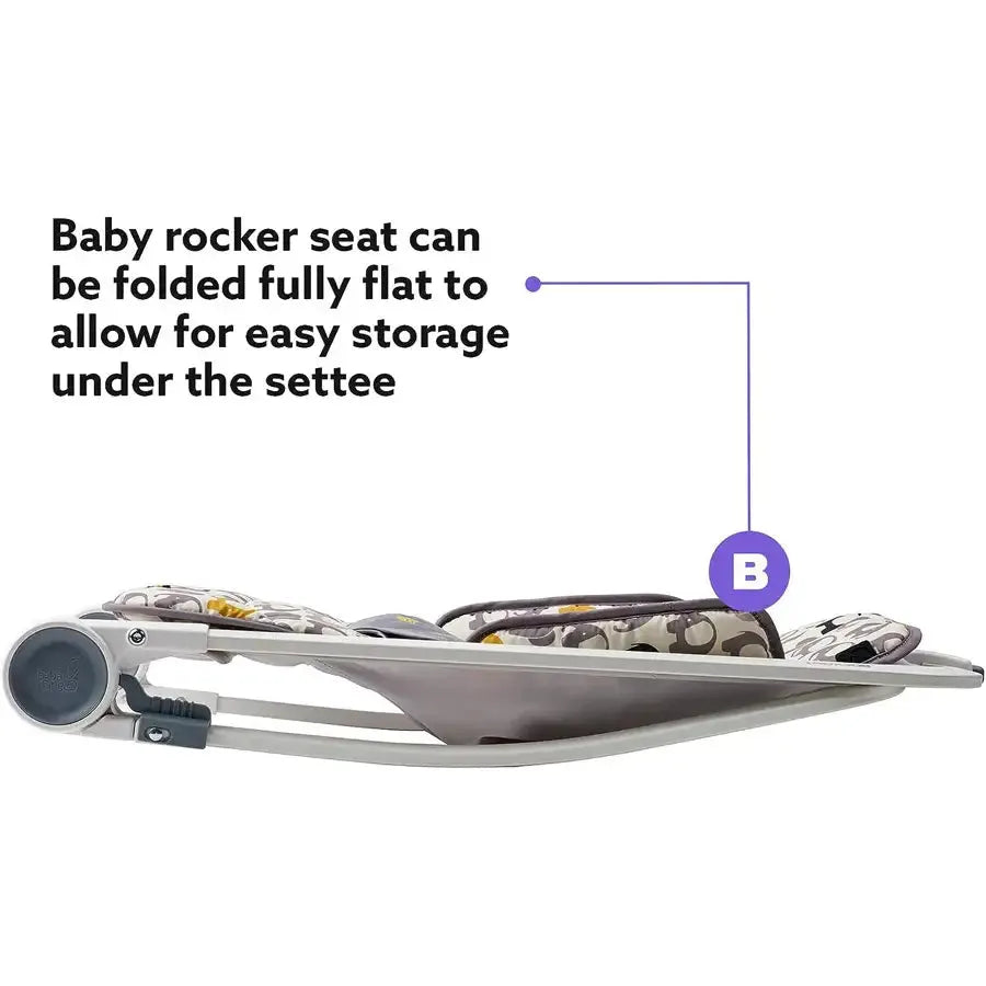 BabaBing Rockout Baby Rocker & Bouncer
