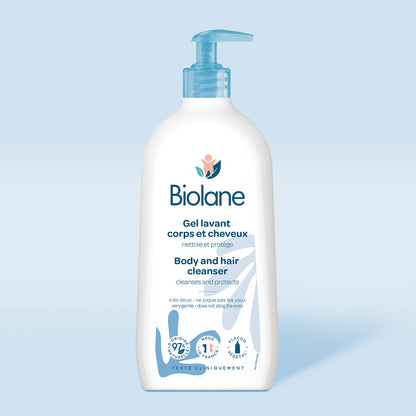 Biolane Body And Hair Cleanser (350ml)