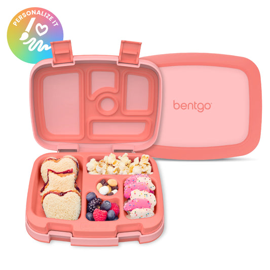 علبة طعام للأطفال من بنتغو كيدز برايتس على طراز بينتو بخمس حجرات مانعة للتسرب