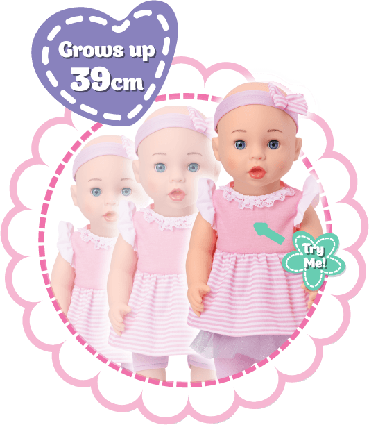 Baby Habibi Doll Growing Up Baby