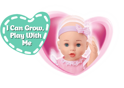 Baby Habibi Doll Growing Up Baby