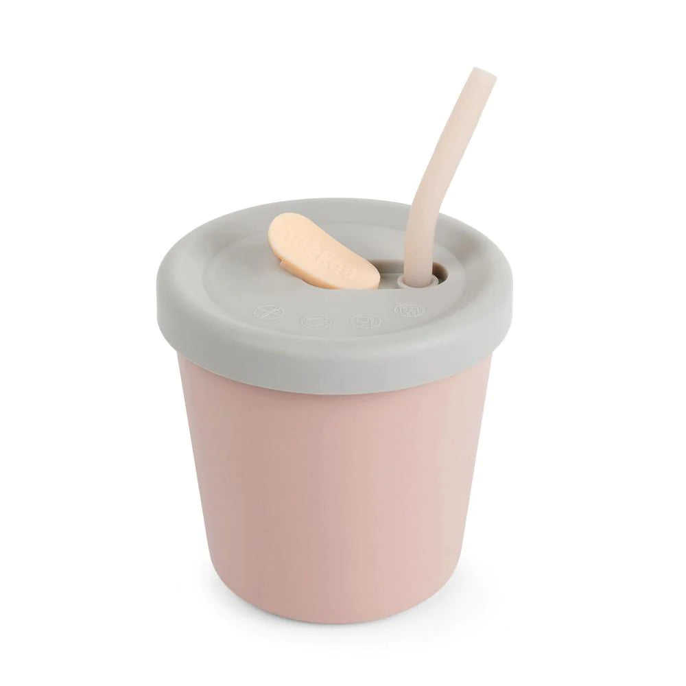 Silicone Sippy Straw Cup (150ml) by Haakaa
