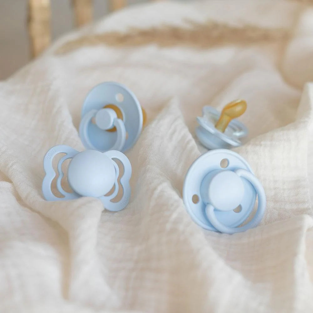 Bibs New Baby Pacifiers Try It Collection - Pack of 4 (Size 1)