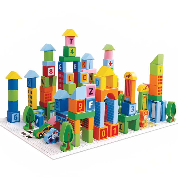 Beilaluna Forest Building Blocks (100 Pcs)
