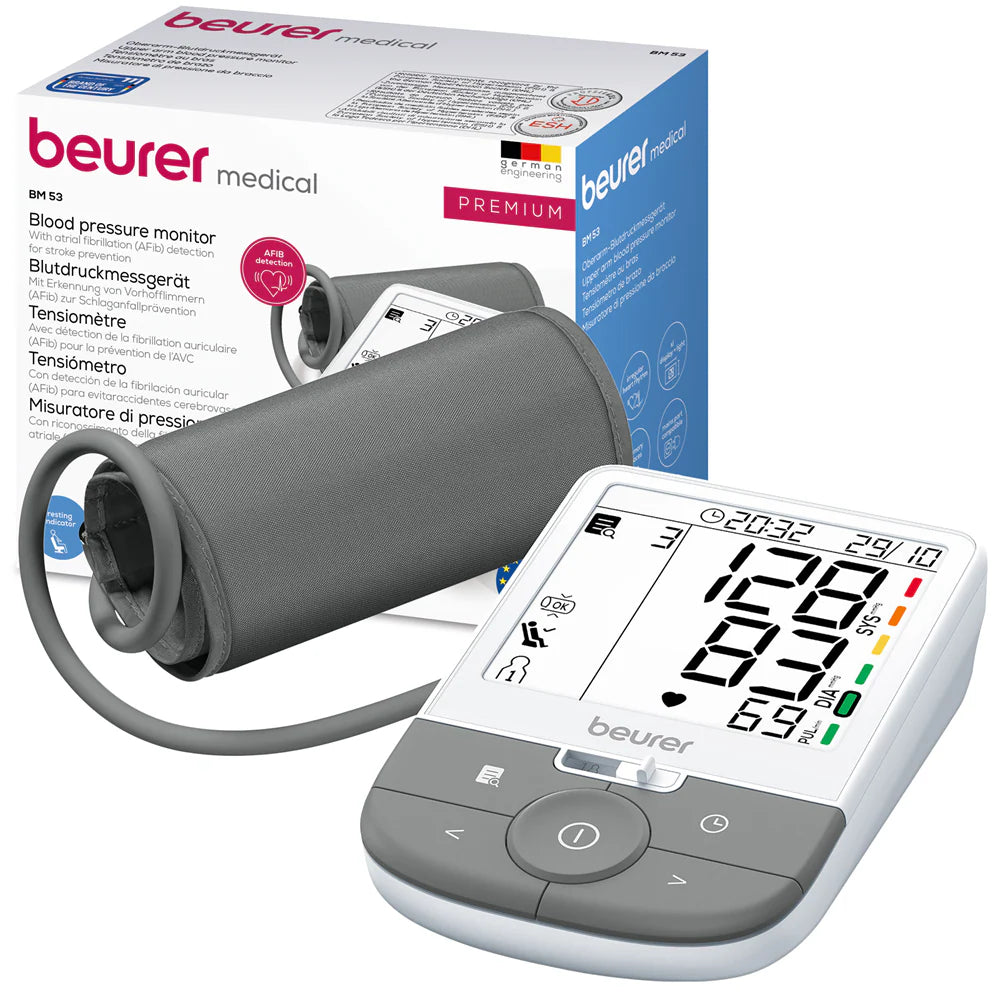 Beurer Upper Arm Blood Pressure Monitor (BM 53)