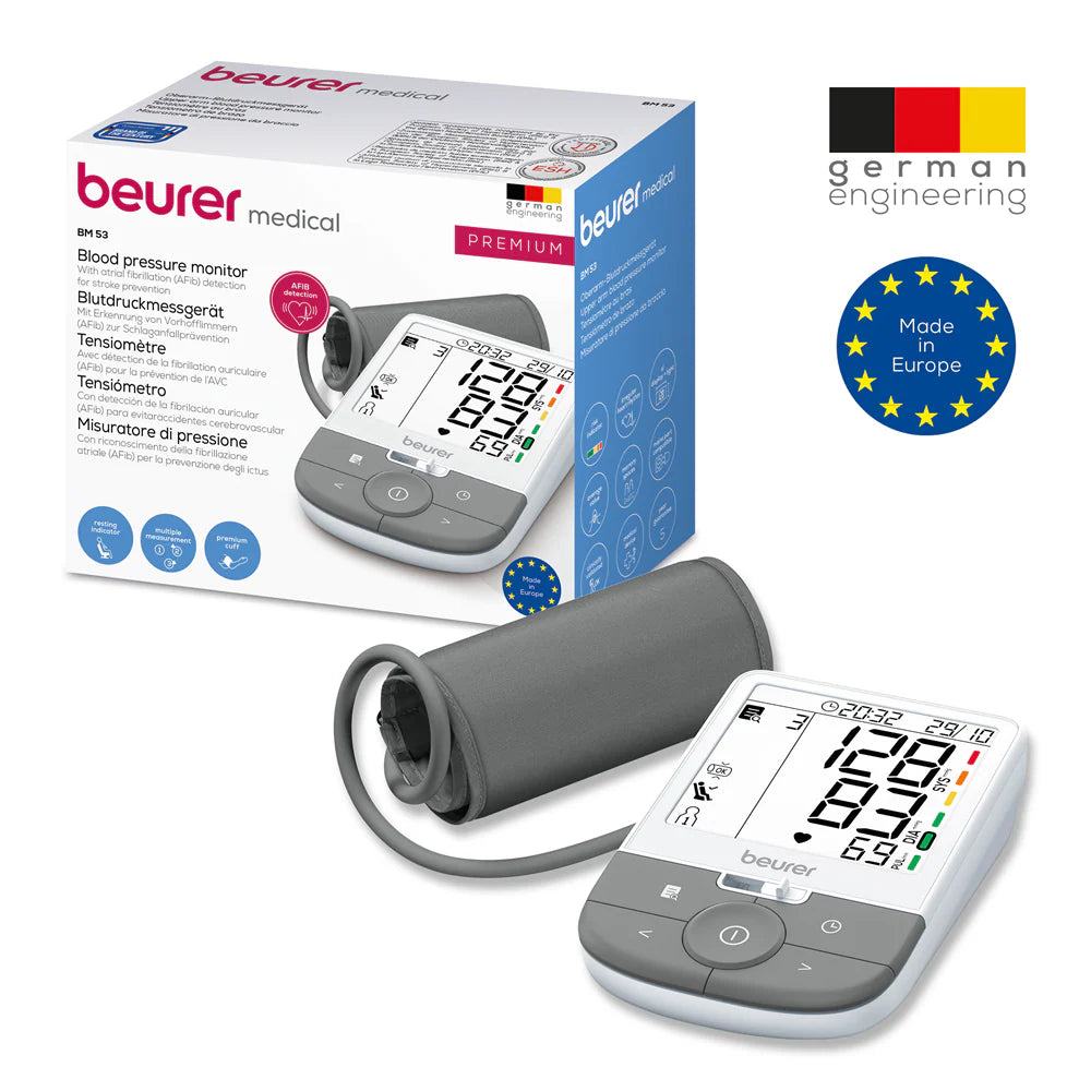 Beurer Upper Arm Blood Pressure Monitor (BM 53)
