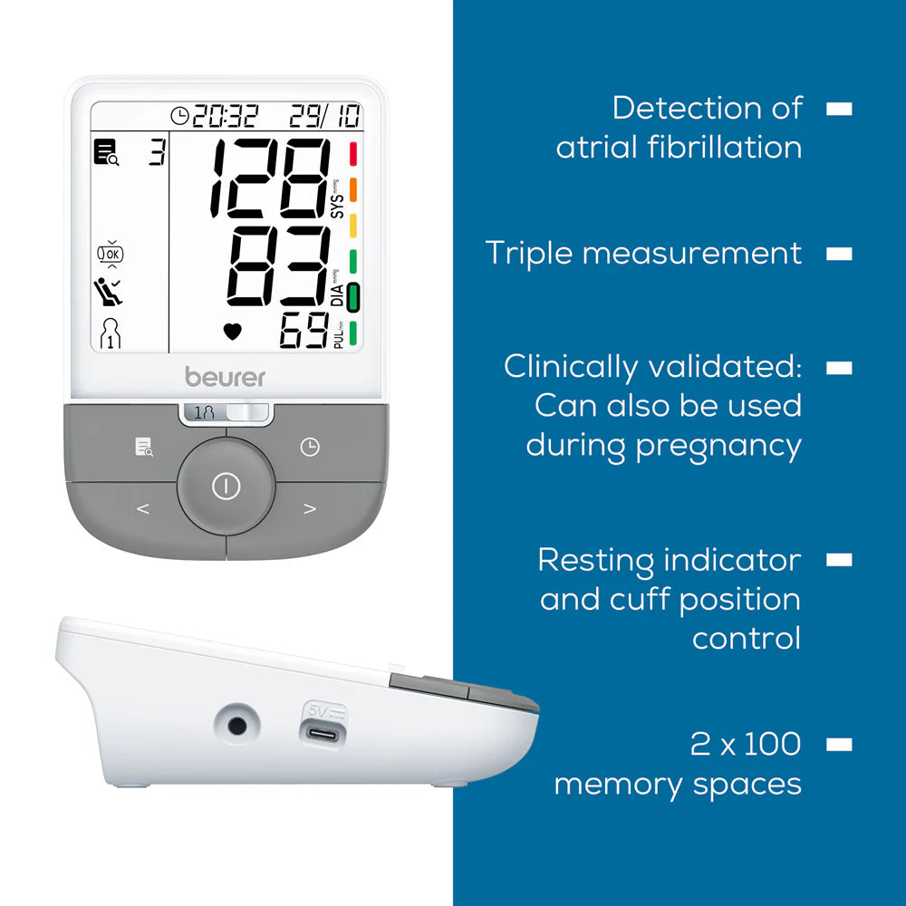 Beurer Upper Arm Blood Pressure Monitor (BM 53)