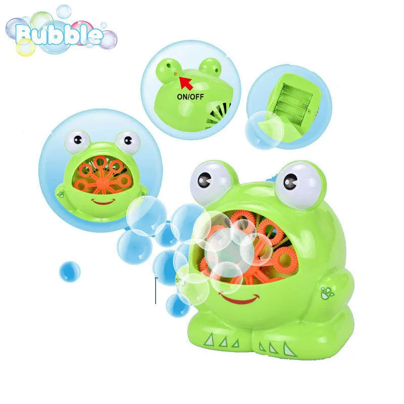 Sam Toys Frog Bubble Machine