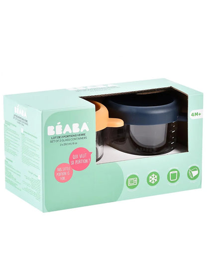 Beaba Glass Conservative Jars Honey Set (2x250ml)