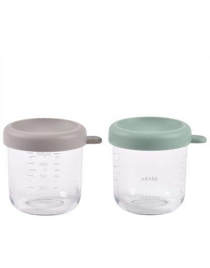 Beaba Glass Conservative Jars Honey Set (2x250ml)
