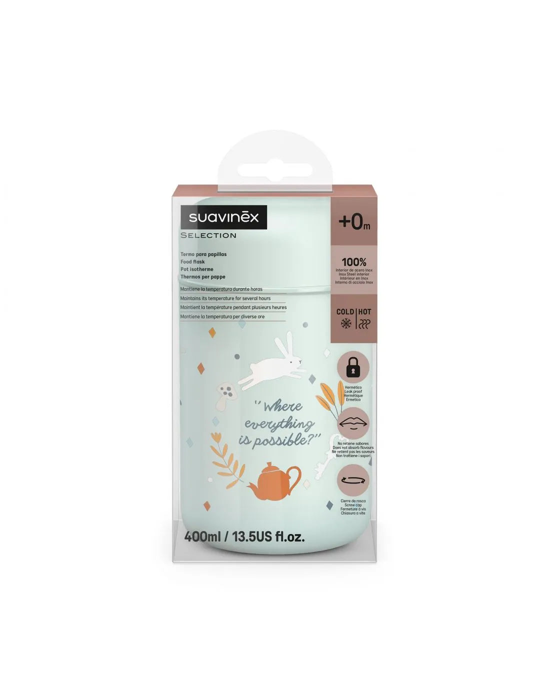 Suavinex Thermo Food Jar Wonderland (400ml)