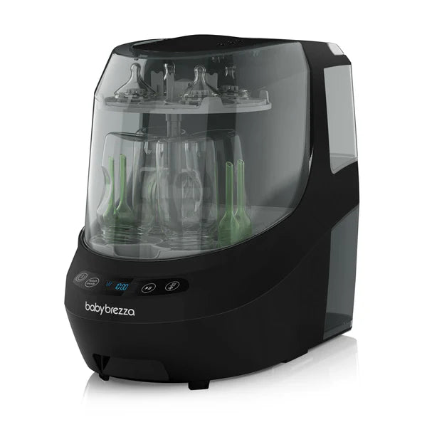 Baby Brezza Bottle Washer Pro - All In One Washer, Sterilizer, Dryer (Premium Black)