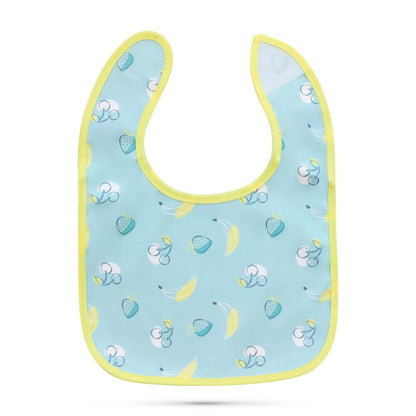 Baboo Double Layer Waterproof Bib Set (0m+ | Lagoon Fiesta) - Pack of 3