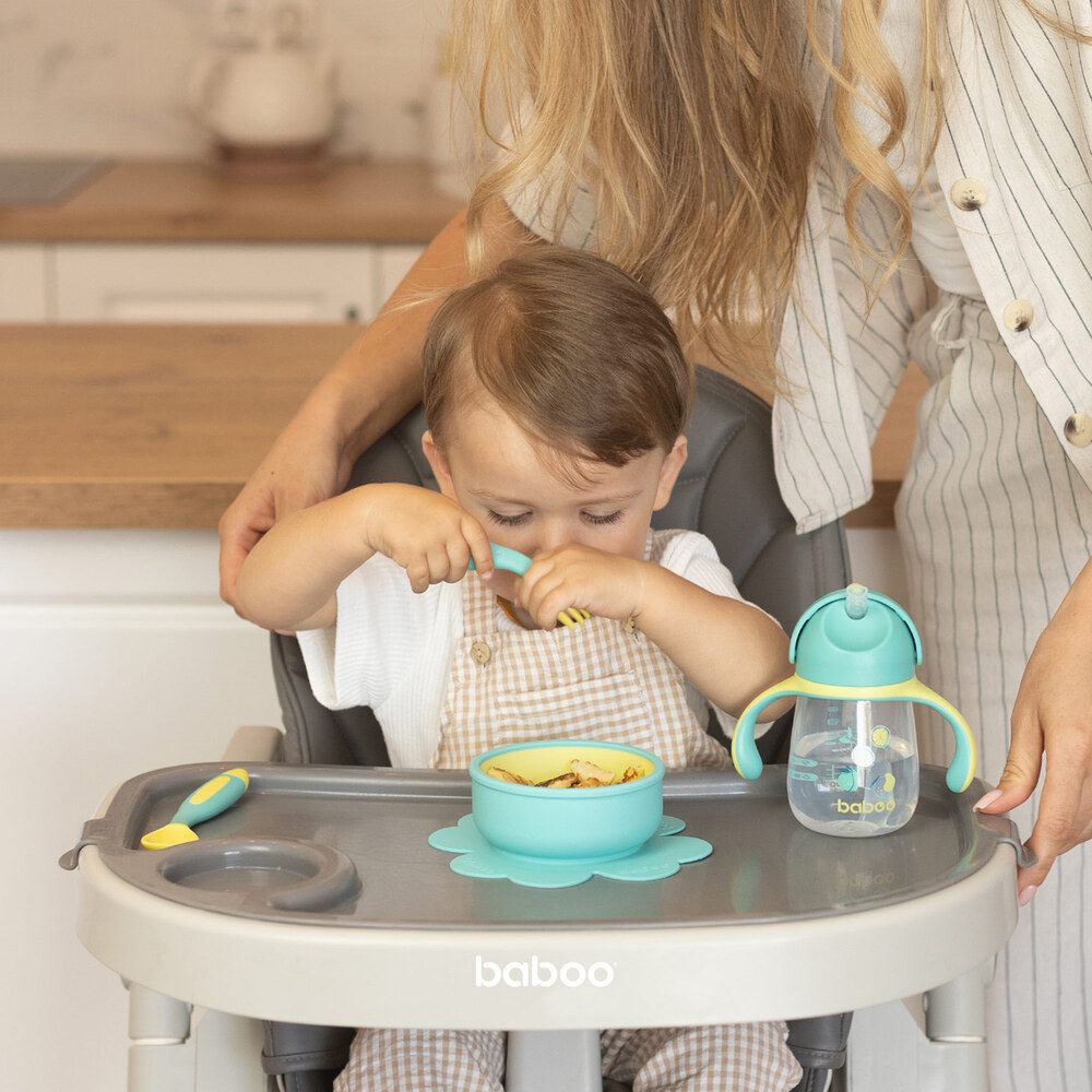 Baboo Silicone Bowl with Suction Base (6m+)