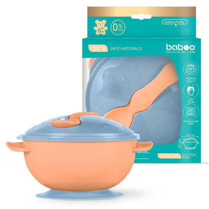 Baboo Feeding Bowl and Spoon Set (6m+)