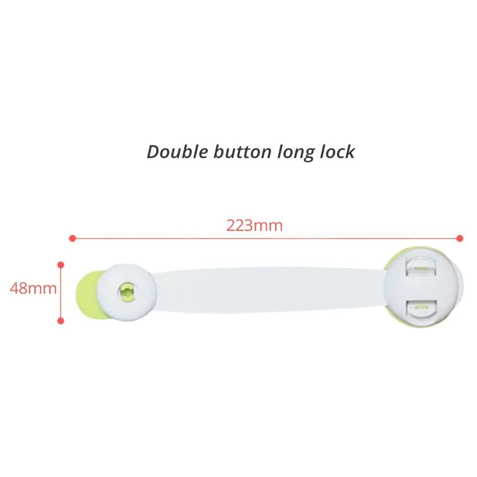 Baby Safe - Multipurpose Cabinet Safety Locks - 4 Pcs