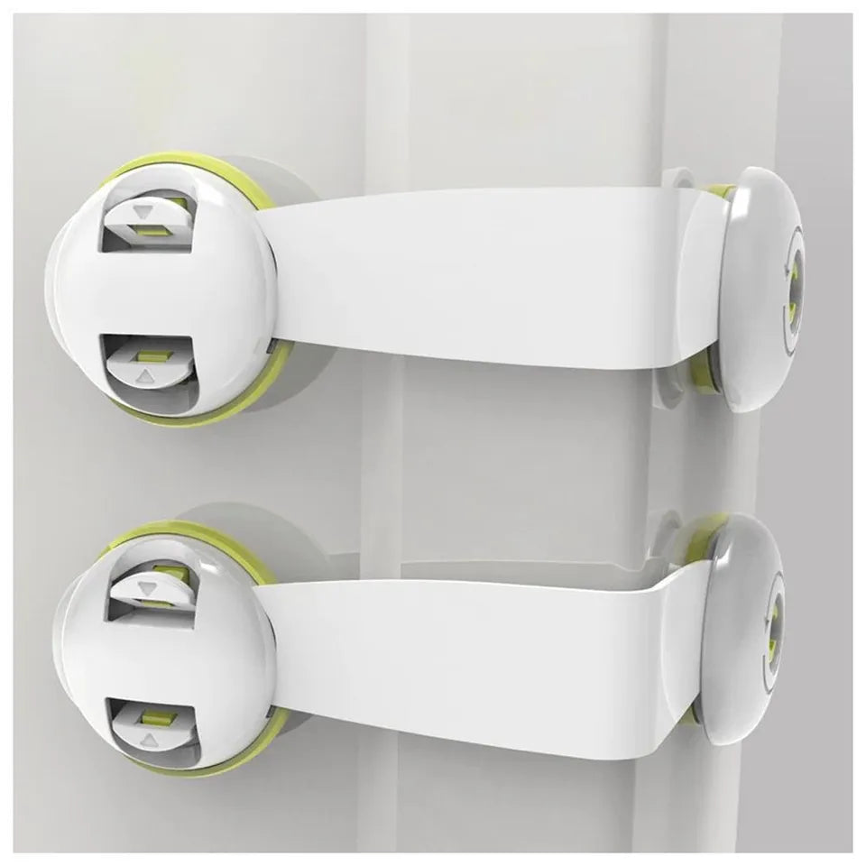 Baby Safe - Multipurpose Cabinet Safety Locks - 4 Pcs