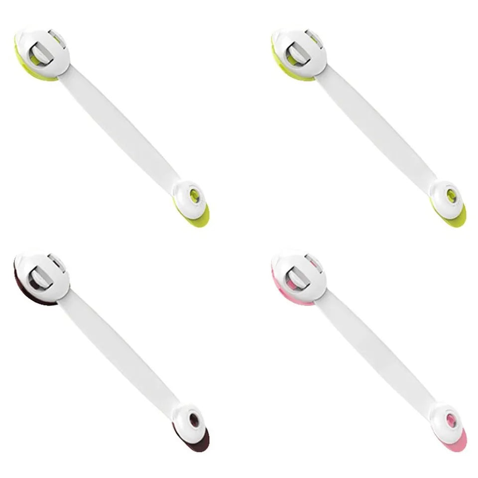 Baby Safe - Multipurpose Cabinet Safety Locks - 4 Pcs