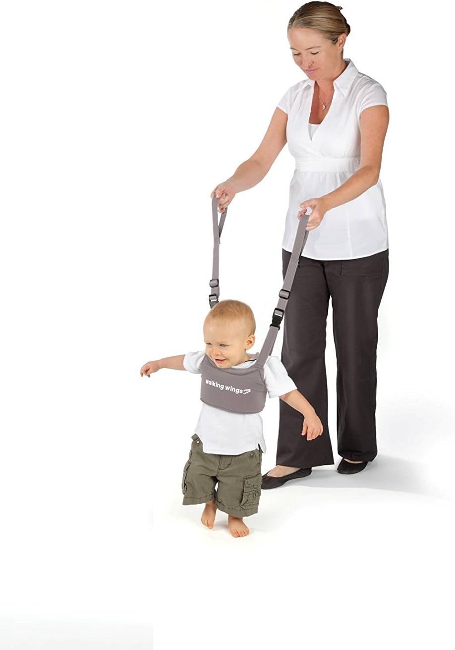 Upspring Baby Walking Wings Learning to Walk Assistant (Grey).